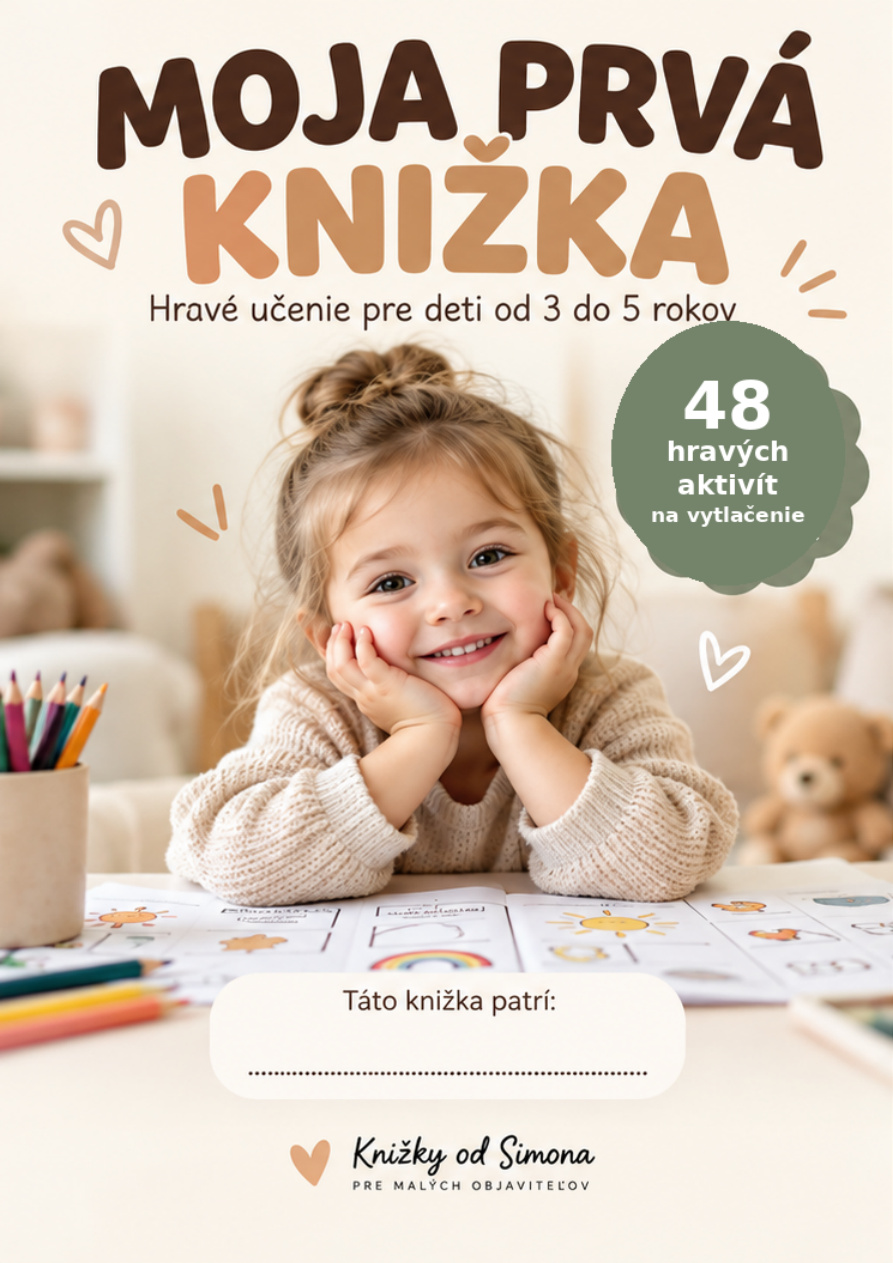 Skutočná obálka Moja prvá knižka – 48 hravých aktivít